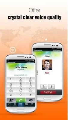 Qtel Voice android App screenshot 0